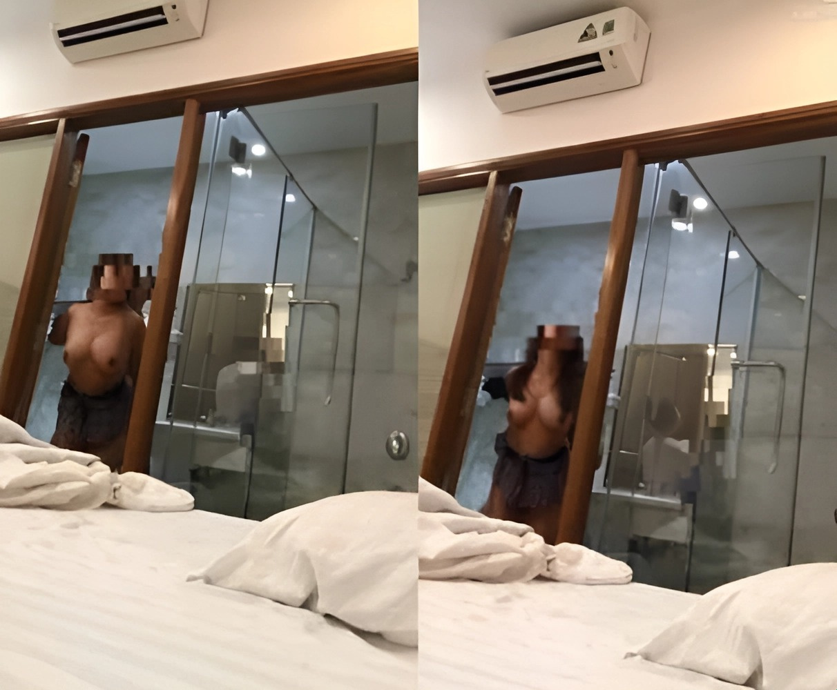 The mirror in the bathroom is good to fuck anywhere